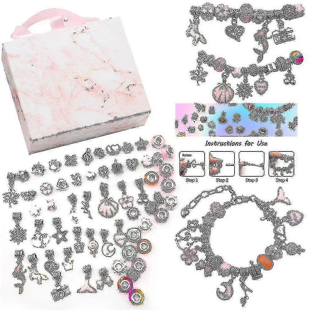Christmas Advent Calendar 2023 Charm Bracelet Diy Kit Countdown Calendar Jewelry