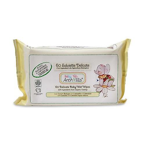 Delicate Baby Chamomile and Calendula Eco Wipes 60 units