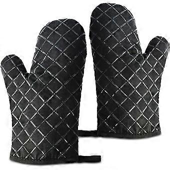 Gants de Four Gant de Cuisine Anti Chaleur Maniques Cuisine Mitaines de Rsistant Chaleur Gants et Maniques Four de Antidrapants pour Griller Cuisiner