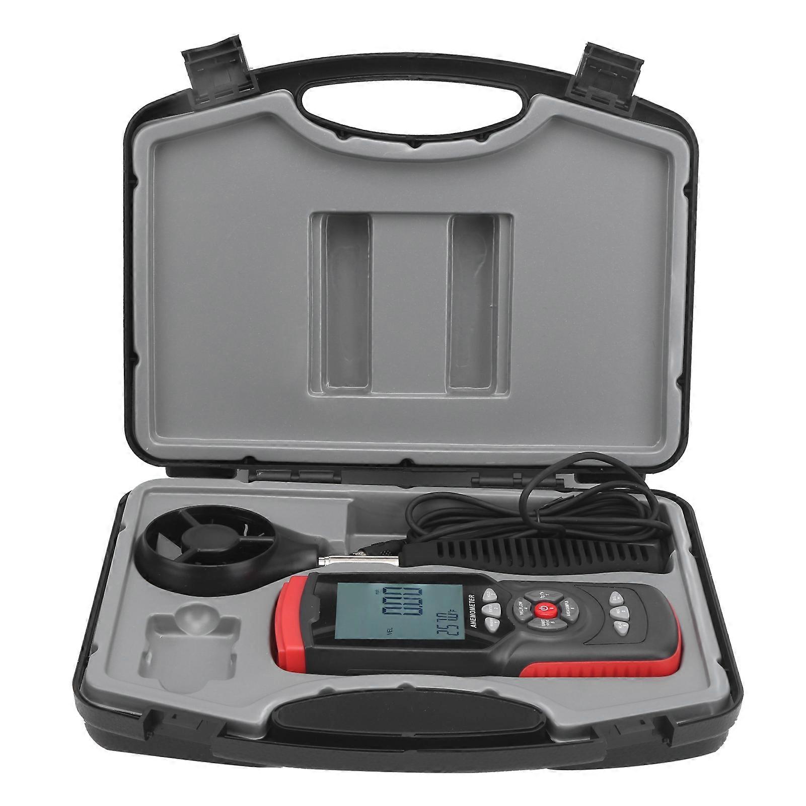 GT8913 Anemometer Industrial Digital Wind Speed Temperature Humidity Meter Tester YEMAA