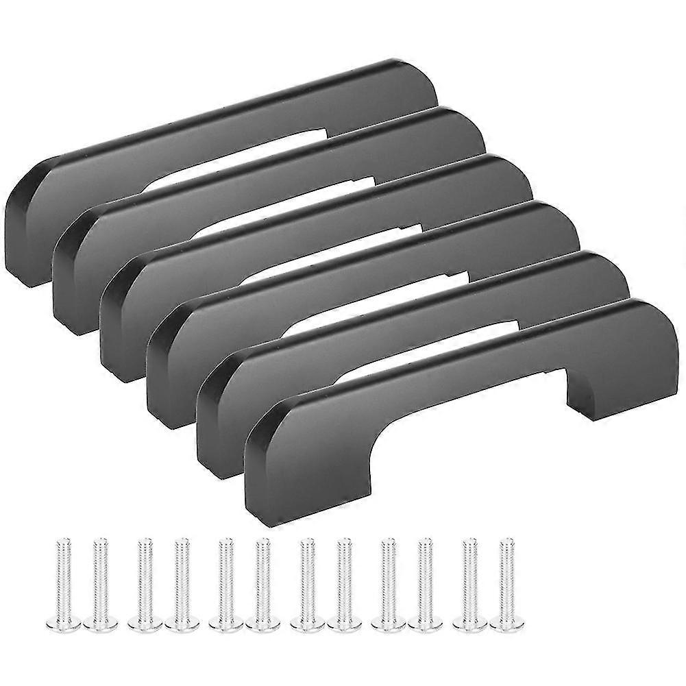 AluminiumAlloyCabinetHandlePullsforDresserDrawer,Wardrobe-6Sets