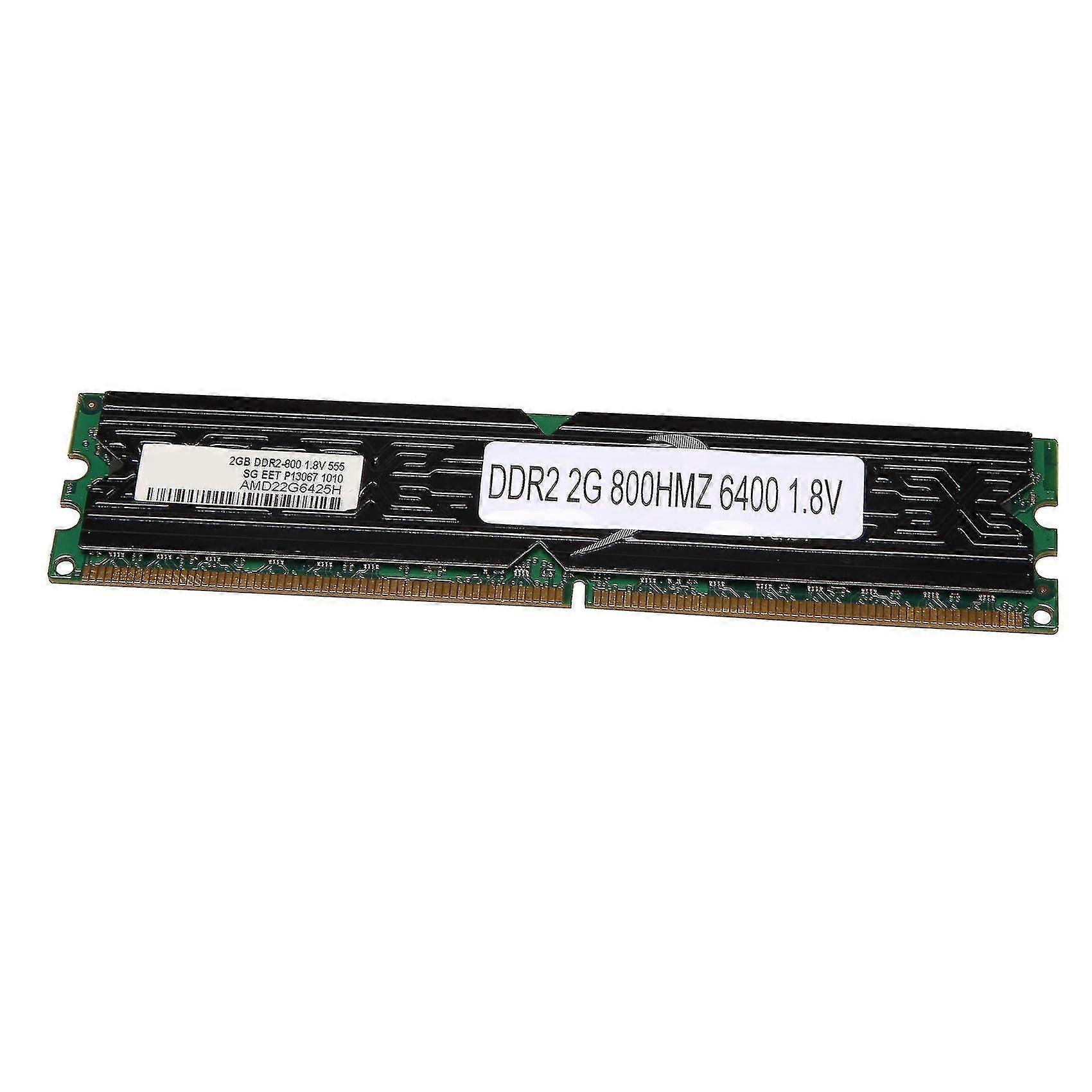 ddr2 2gb ram memory 800mhz 1.8v compatible with amd intel desktop memory ram(a)