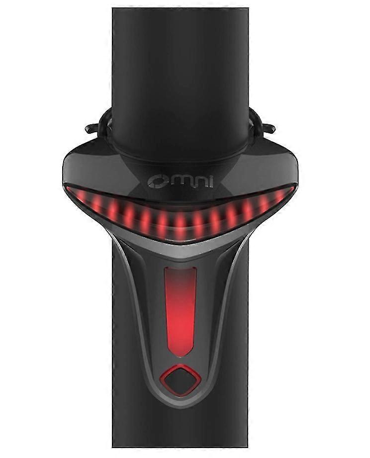 Smart Rear Bike Tail Light, Usb Rechargeable Brake Sensing T-Shape Bicycle Light Ip66 Waterproof 5 Modes (Black)