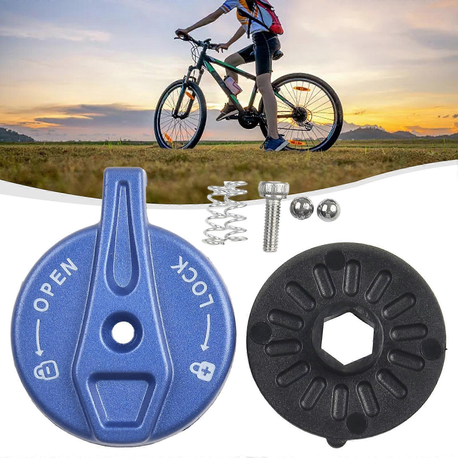 1pc Fork Shoulder Cover Bike Fork Remote Lock Out Parts Switch Cap Zinc Alloy For SR Suntour Bicycle Front Fork Cover Components
