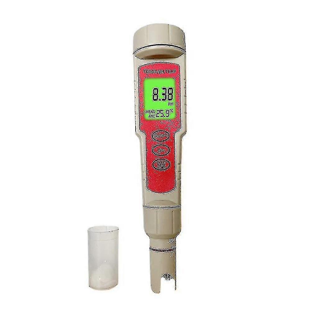 Digital Ph Meter Er 4 In 1 Digital Automatic Hydroponics Pen Er Detector Te Purity Filter Accu