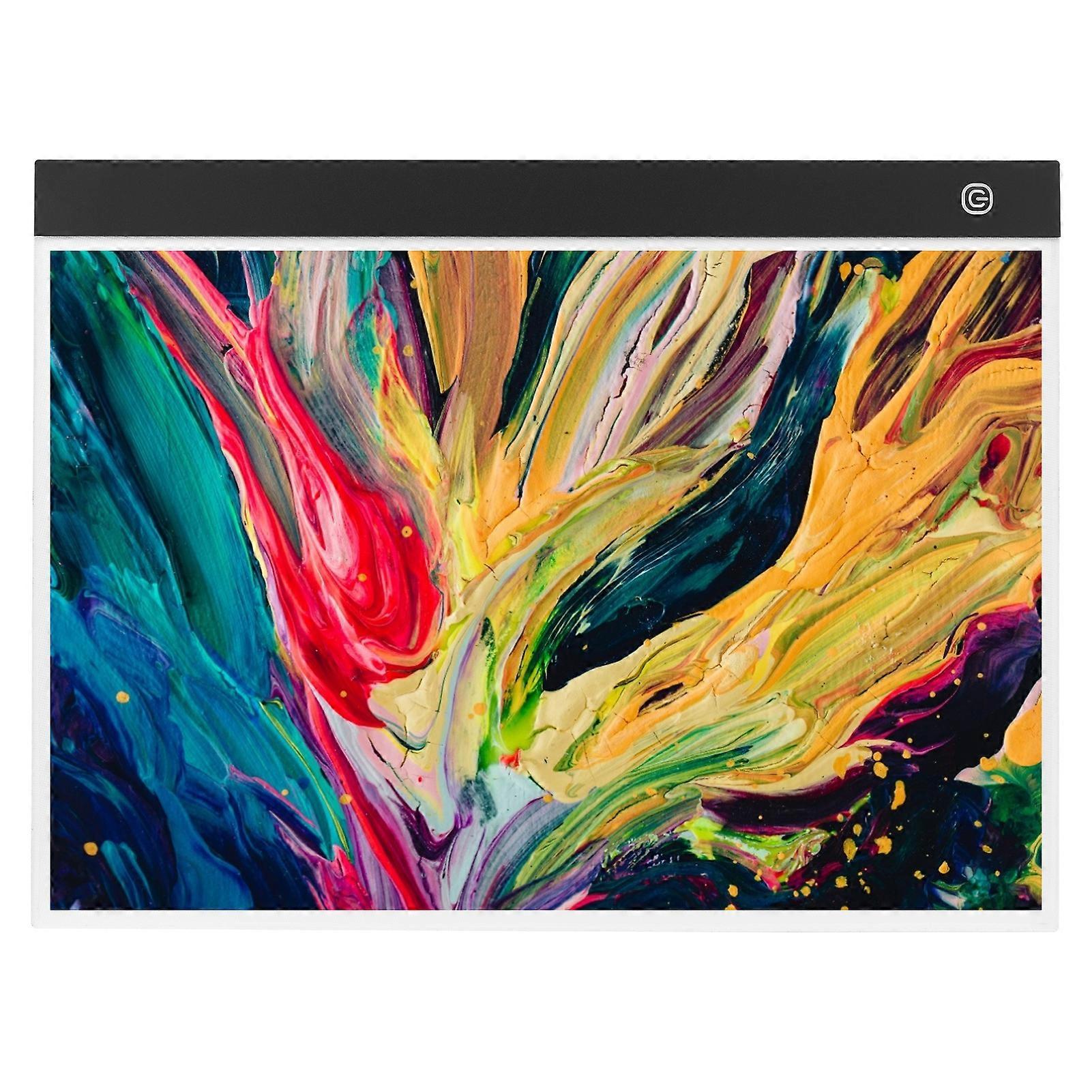 A3 Copyboard Ultra-thin LED Light Pad Stepless Brightness Translucent Drawing Board USB Powered for Artist Animation Sketching Architecture Calligraph