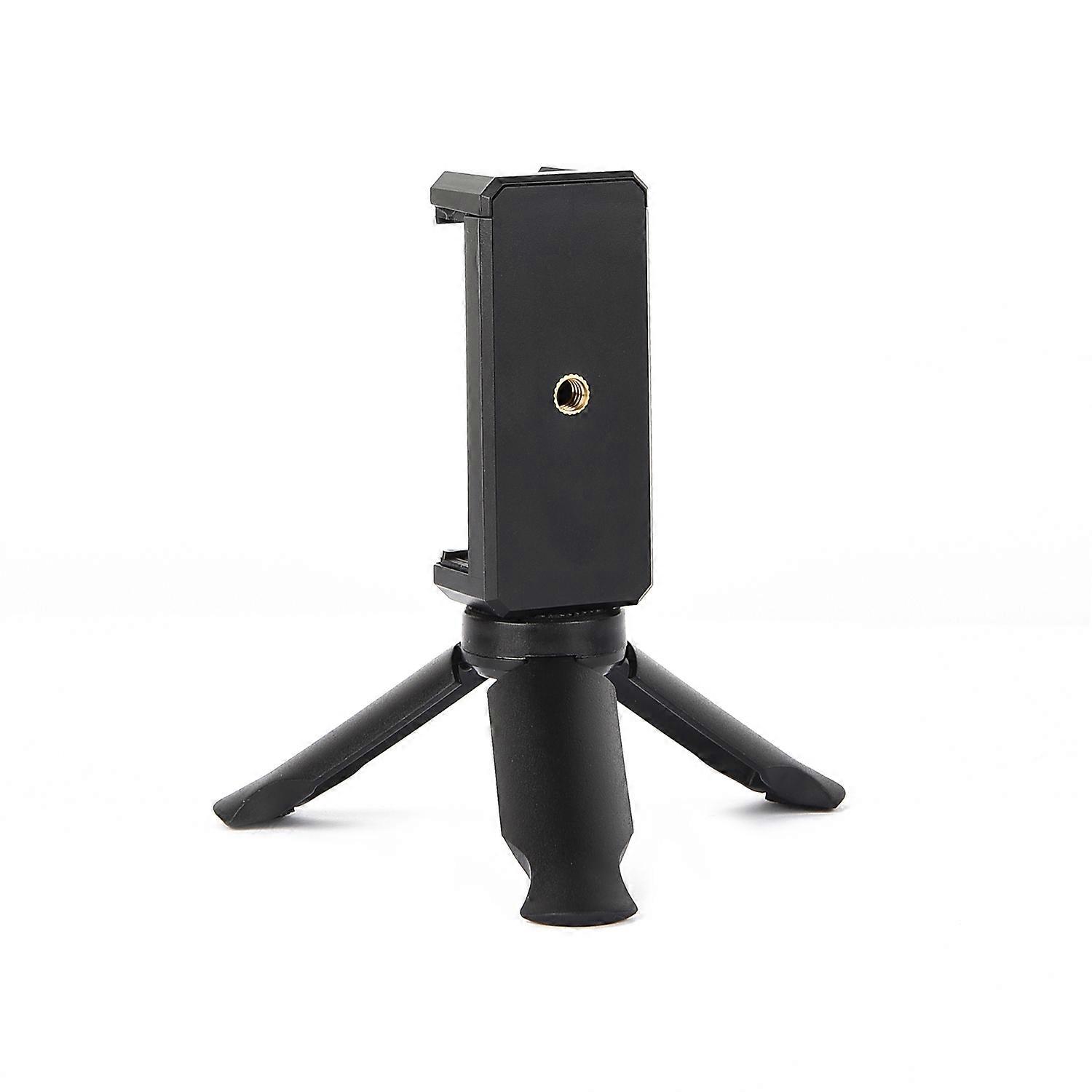 3 in 1 Phone Holder Tripod Clip Handle Grip Handheld Smartphone Clip Video Kit Mini Tripod with Stabilizer Hand Grip