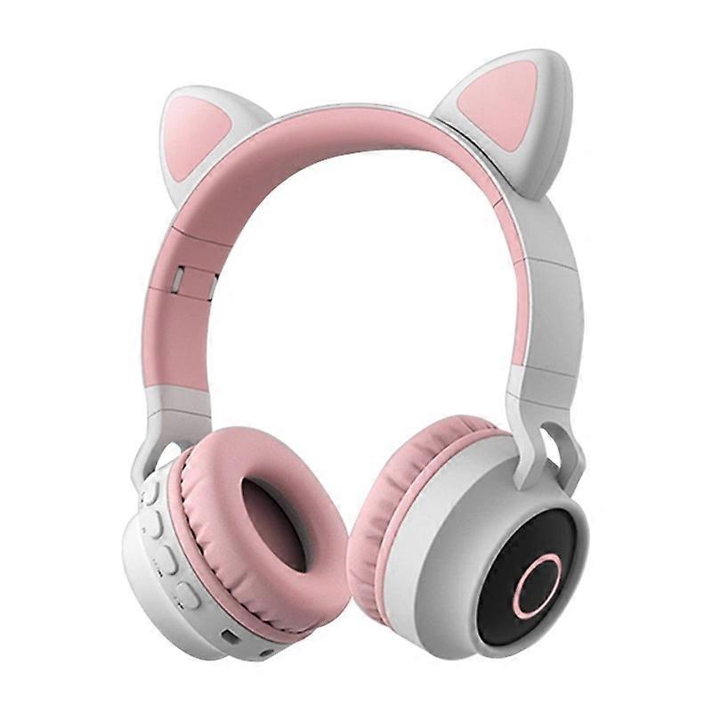Cat ears luminous headphone head-mounted wireless bluetooth headset