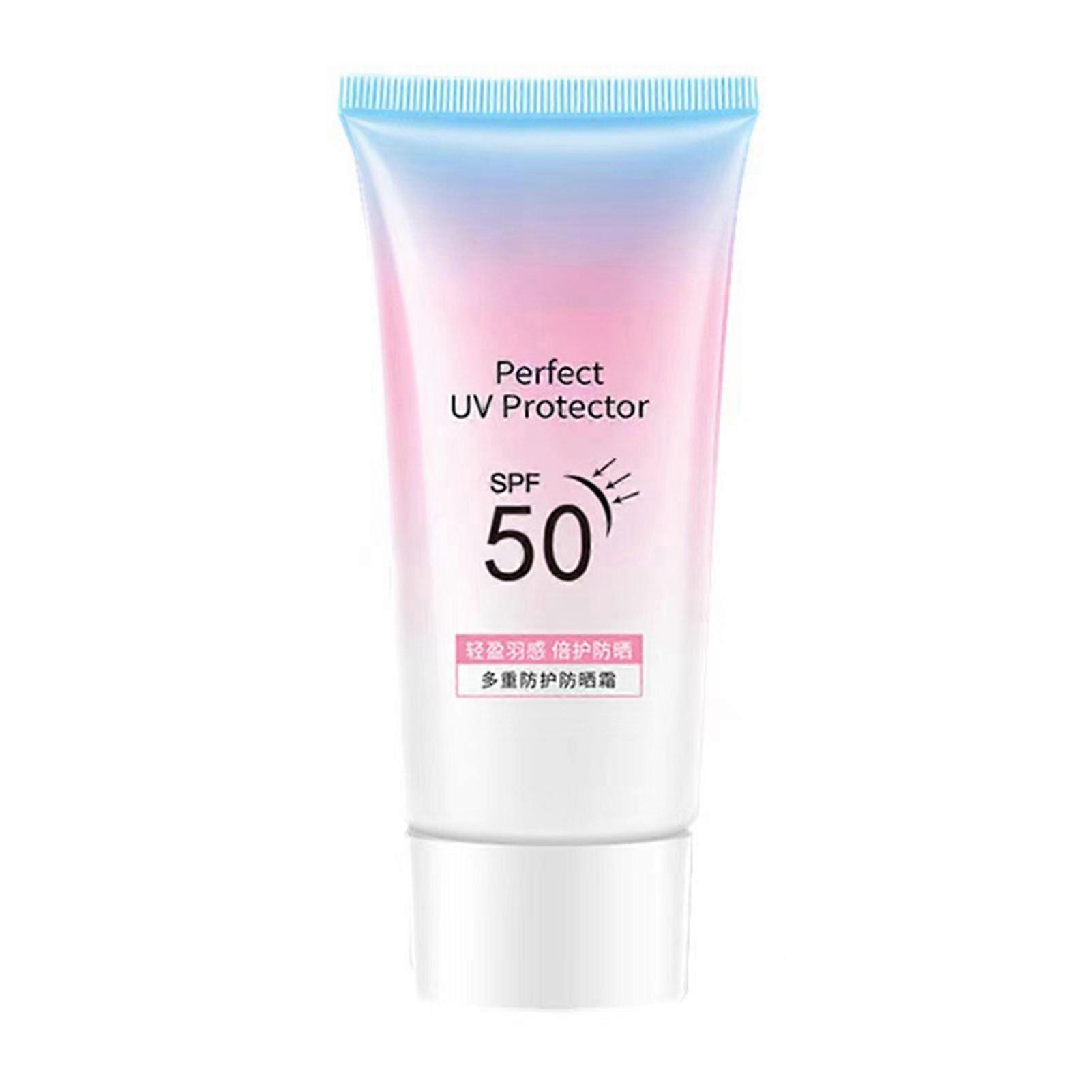 Sunscreen Lotion SPF50 Anti Sweat Whitening Moisturizing Lasting Refreshing Cream for Summer