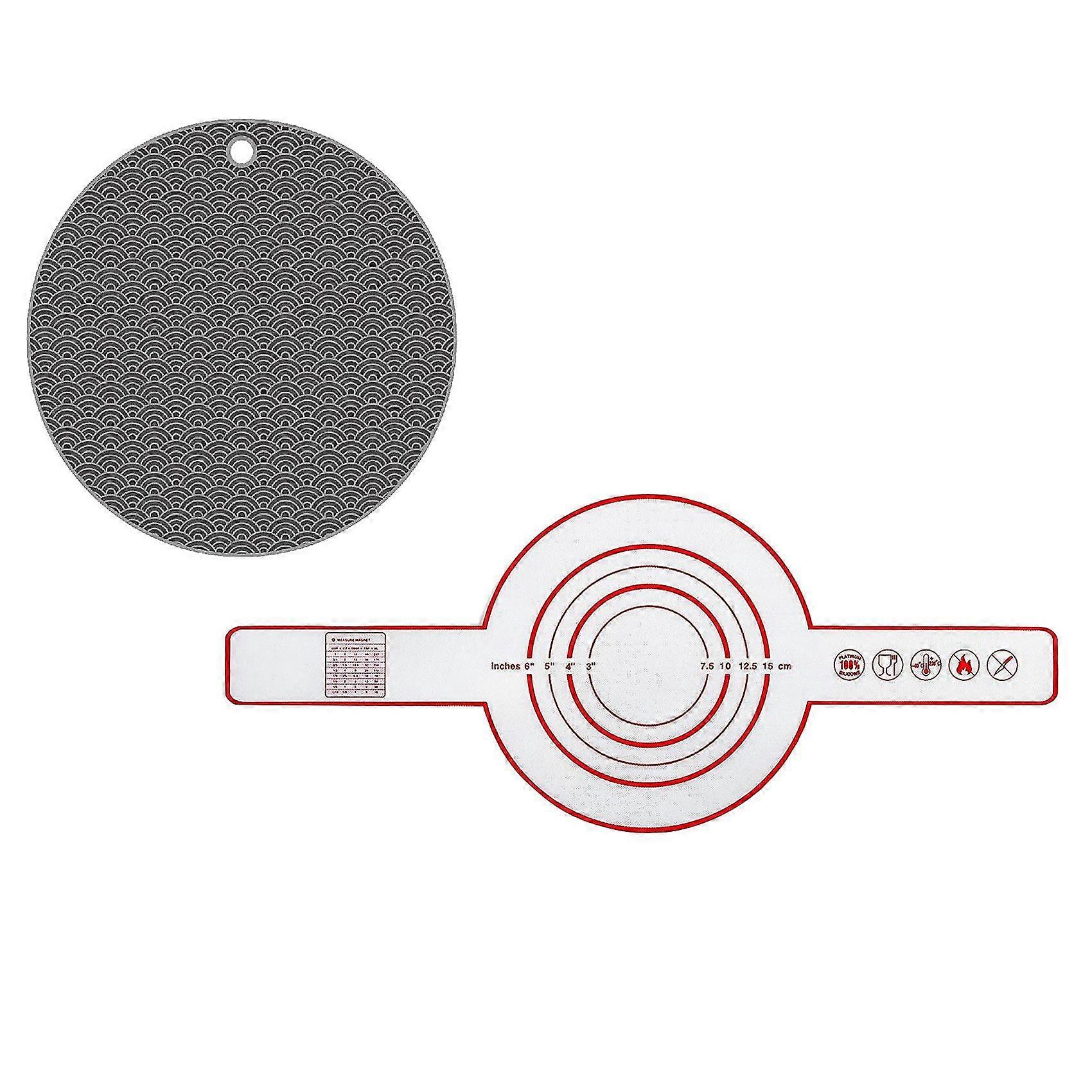 Silicone Baking Mat With Potholder For Dutch Oven Bread Baking Non-stick Baking Mat With Long Handle
