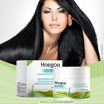 Deep Nourishing Hair Mask, Hair Treatment for Weak and Brittle Hair, Complementary Care for Hair Loss Treatment and to Support Natural Hair Growth, Sm