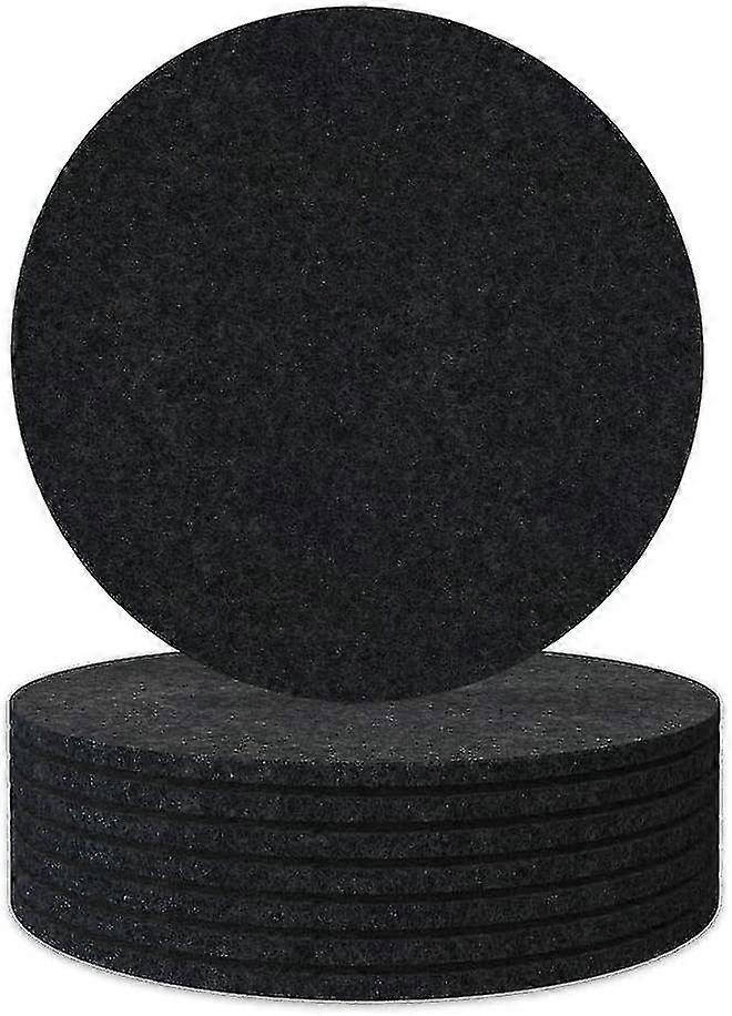 8 Pcs Coasters For Drinks, Absorbent Felt Coasters - Increase The Waterproof