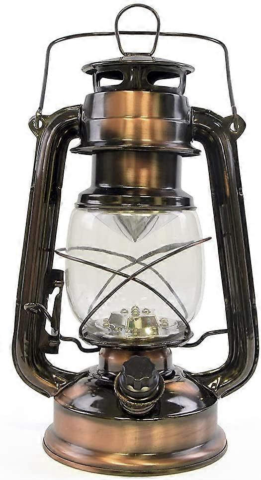 LED Storm Lamp with 15 Bright LED's / Carry Handle / Weatherproof Design / Variable Dimmer Settings