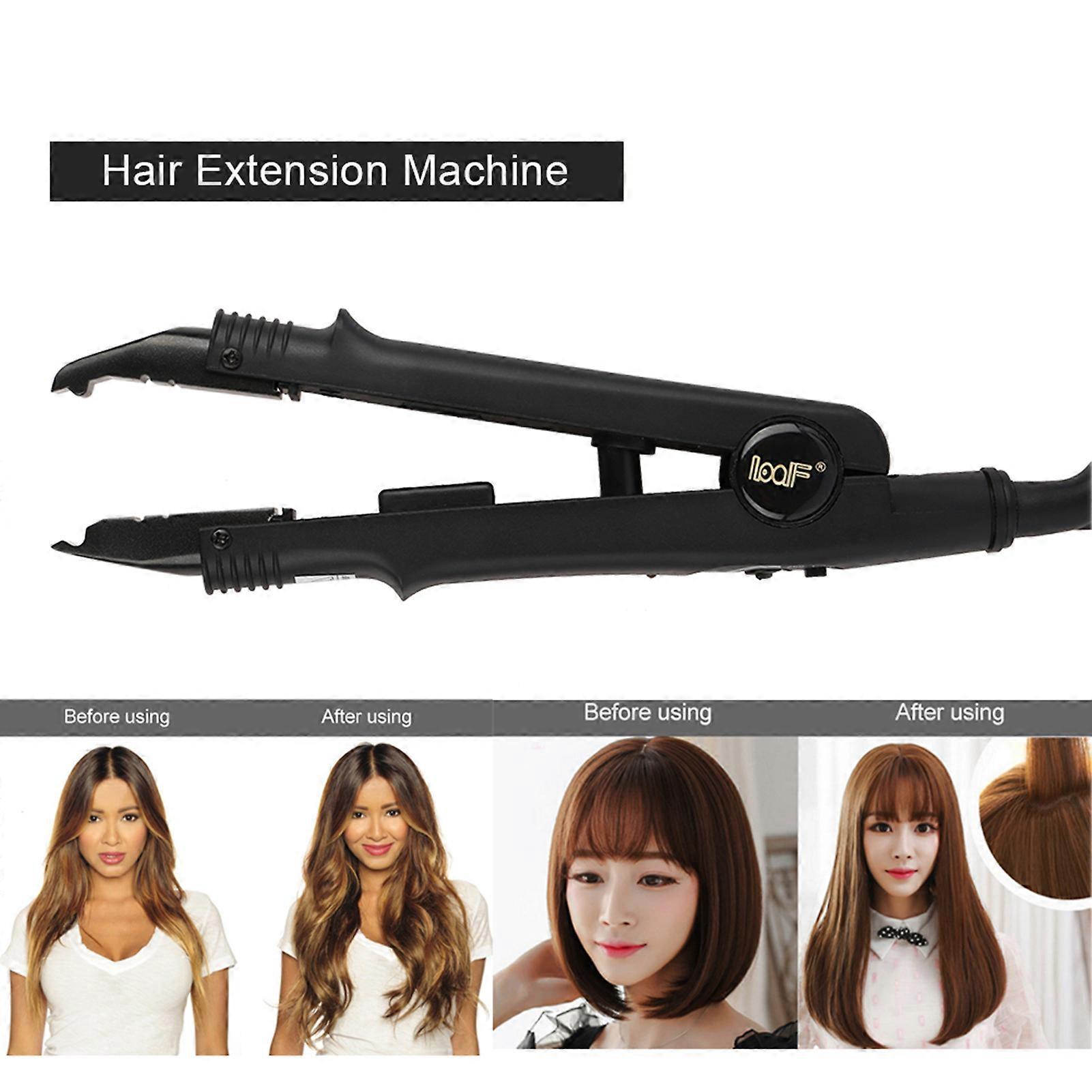 Hair Extension Connector Machine Salon Fusion Iron Tool Wig Connector Tools Hair Styler