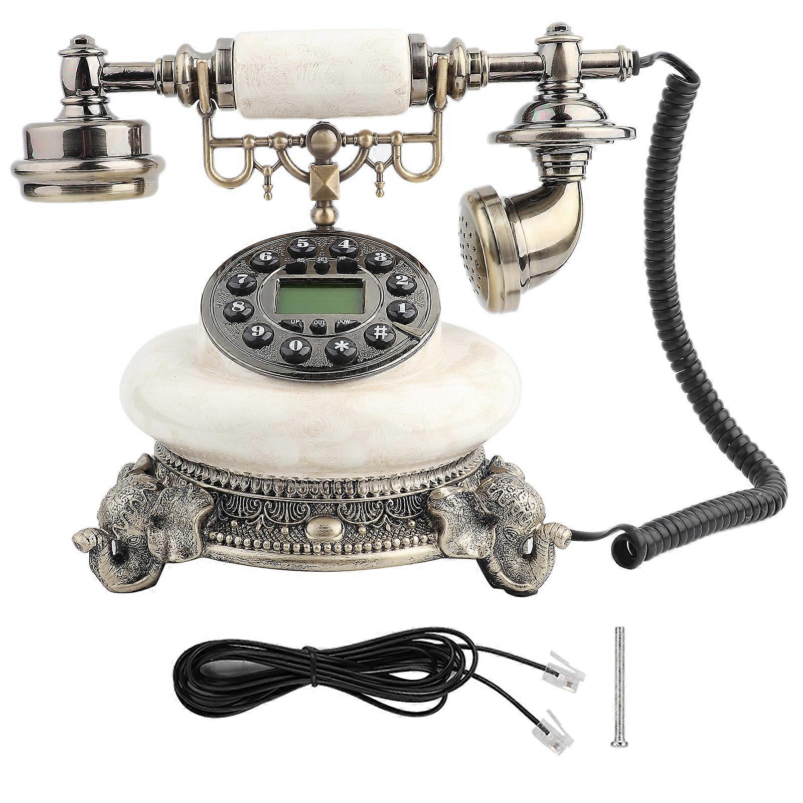 MS-5401Fホームオフィスホテル用ディスプレイFSK / DTMF付きデスクトップレトロバックライト電話