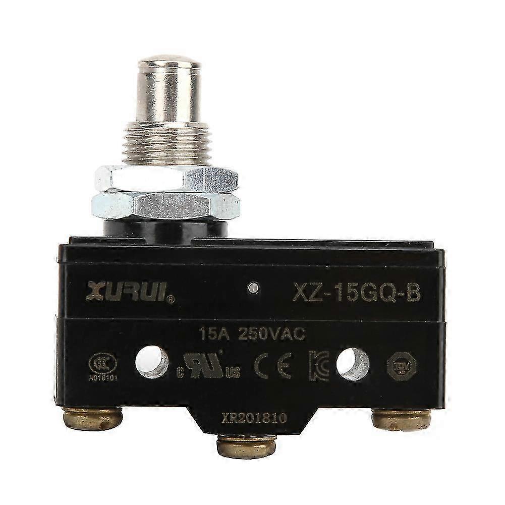 XZ-15GQ B 15A 3 Pin Micro Limit Switch Panel Mount Roller Plunger