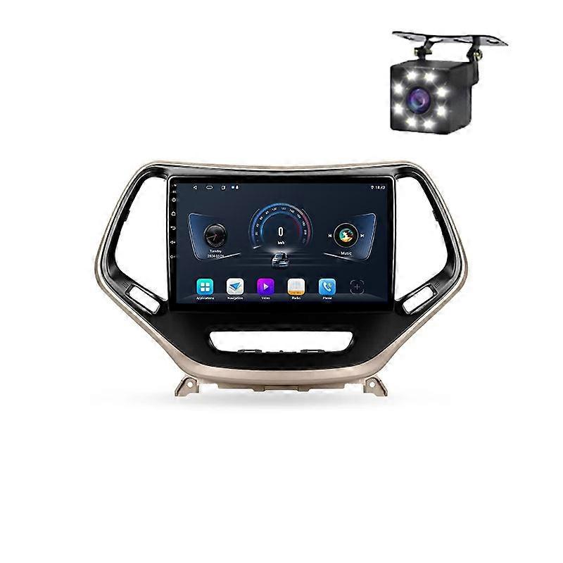 Android Car Radio For Jeep Cherokee 5 KL 2014 - 2018 Auto Player Stereo