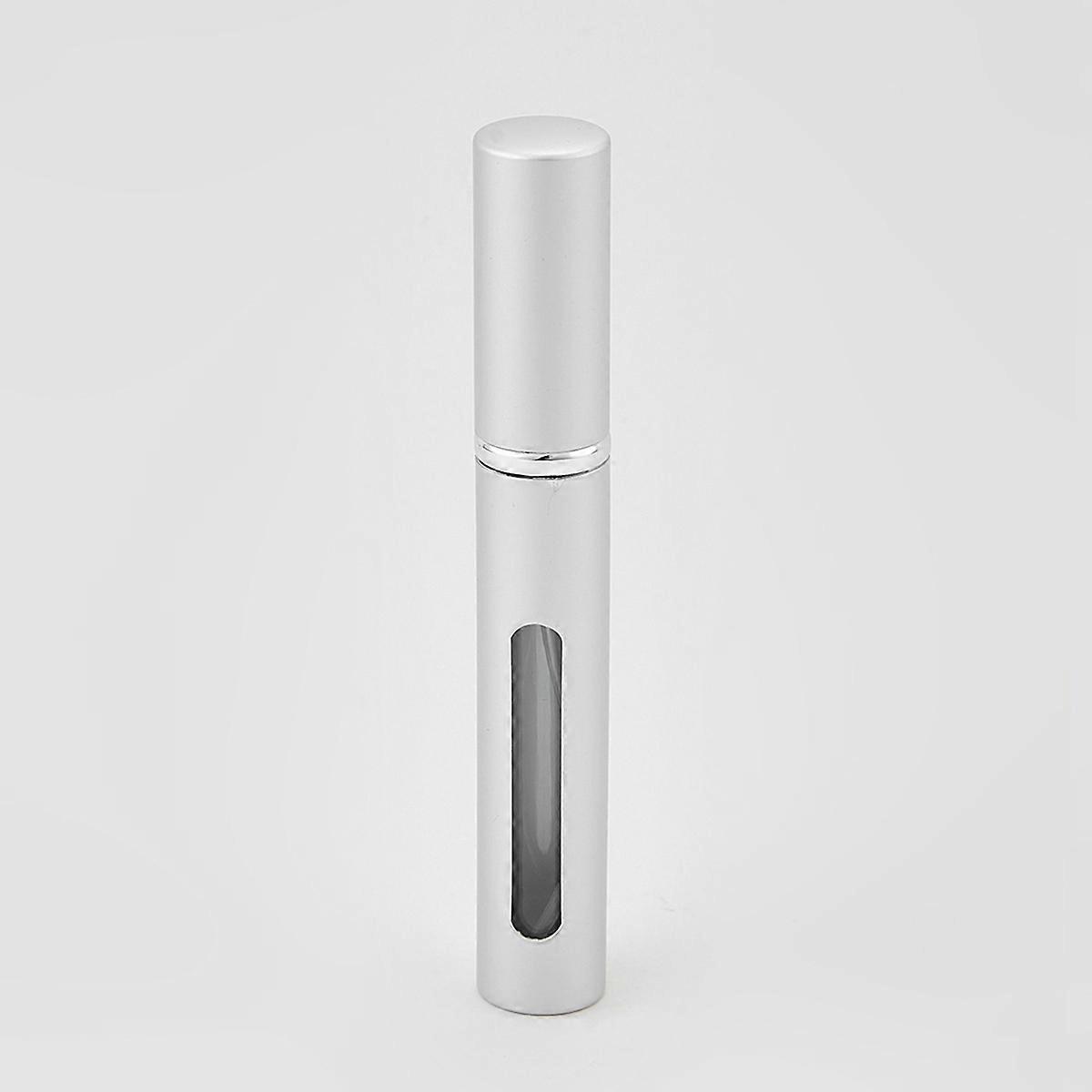 Small perfume refill bottle refillable 5 ml silver