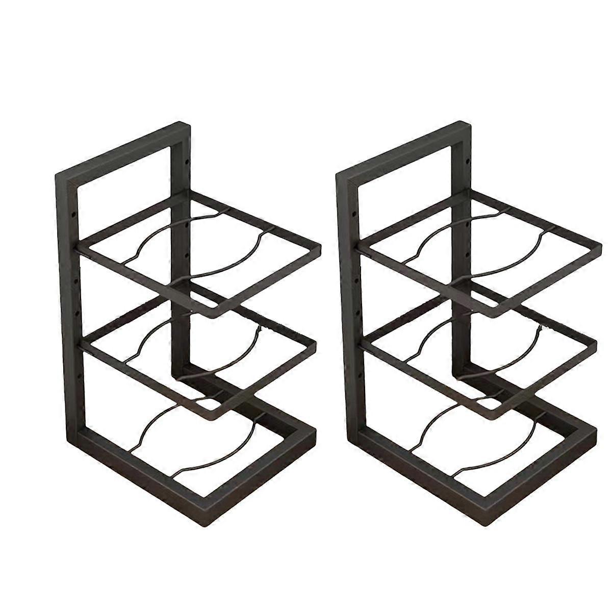 Kitchen Sink Rack, Multi-Layer Pot Rack, Cabinet Storage Rack Multi-Functional Bracket