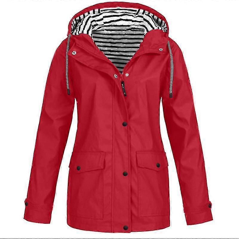 Imperméable imperméable Imperméable Dames Outdoor Wind Rain Forest Jacket Coat