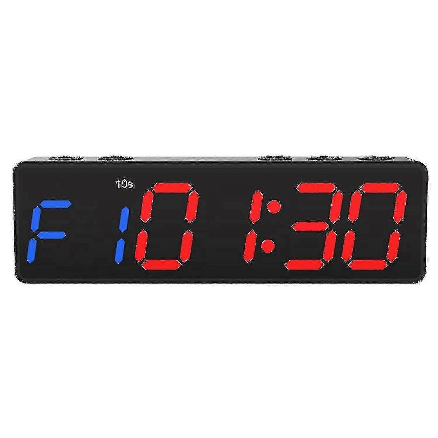 Gym Timer Intervall Workout Uhr Stoppuhr für Training Countdown und Countup