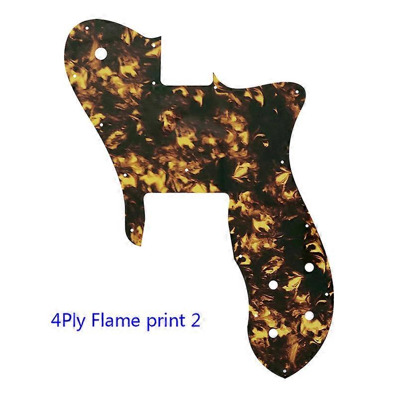 Xin Yue Custom Guitar Pickgaurd - Dla '72 Custom RI Tele No Control Hole Guitar Pickguard Scratch Plate Opcje wielokolorowe