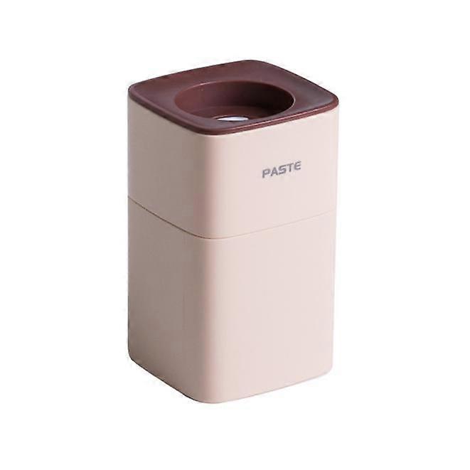 Automatic Toothpaste Dispenser Wall-Mounted Bathroom Toothpaste Squeezer,Automatic Punch-Free Wall-Mounted Toothpaste SqueezerPink