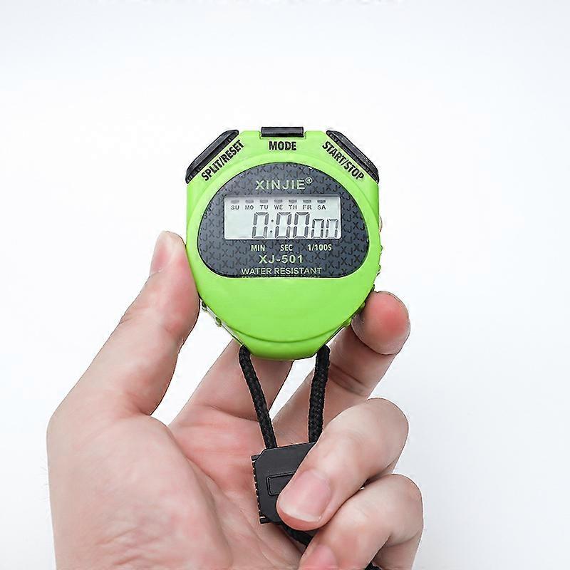 Stopwatch Digital Sports Timer and Whistle Set for Marathon Running for Coaches and Referees
