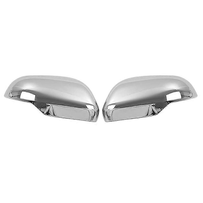 Car Chrome Rear View Rearview Side Glass Mirror Cover Trim Frame Side Mirror Caps for Triton L200 2019-2021