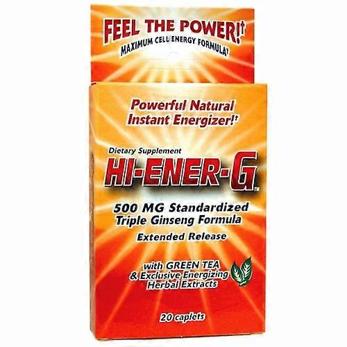 طاحونة هوائية هيلث هاي إنر-جي ، 500 مجم ، 20 كبسولة