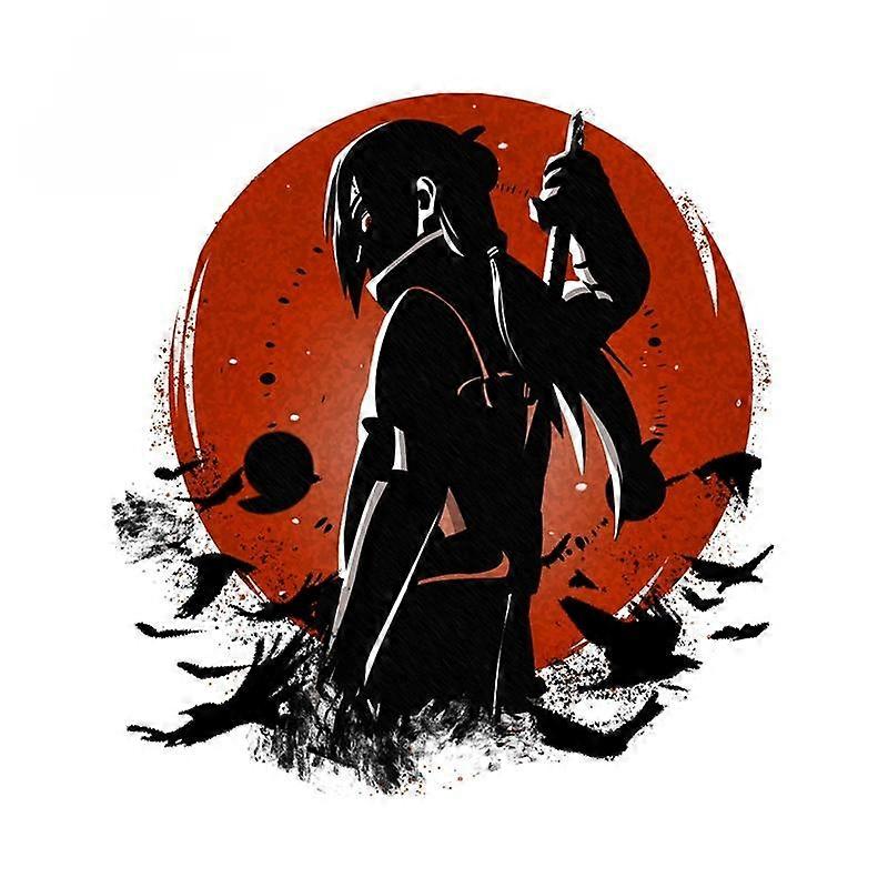 TT Creative 13cm for Samurai Warrior Car  Sticker Scratch-Proof Sunscreen Decor Camper Windows Graffiti Decal