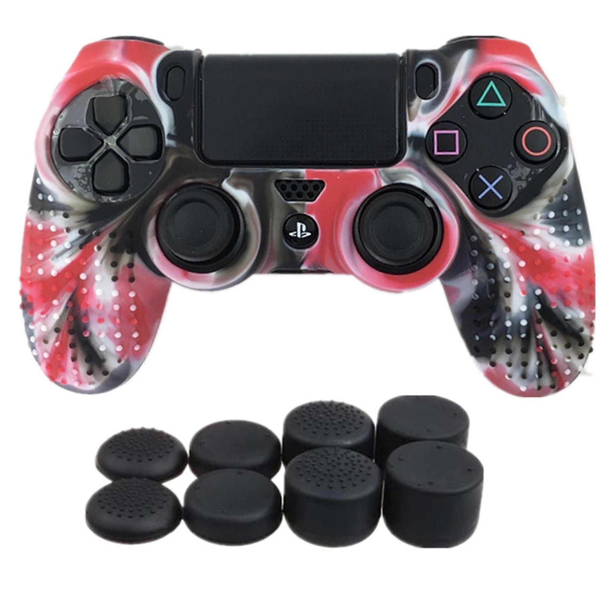 protišmykový balík krytu Silic Case Grip Thumbs Cap pre Ps4 / ps4 / ps4 Pro