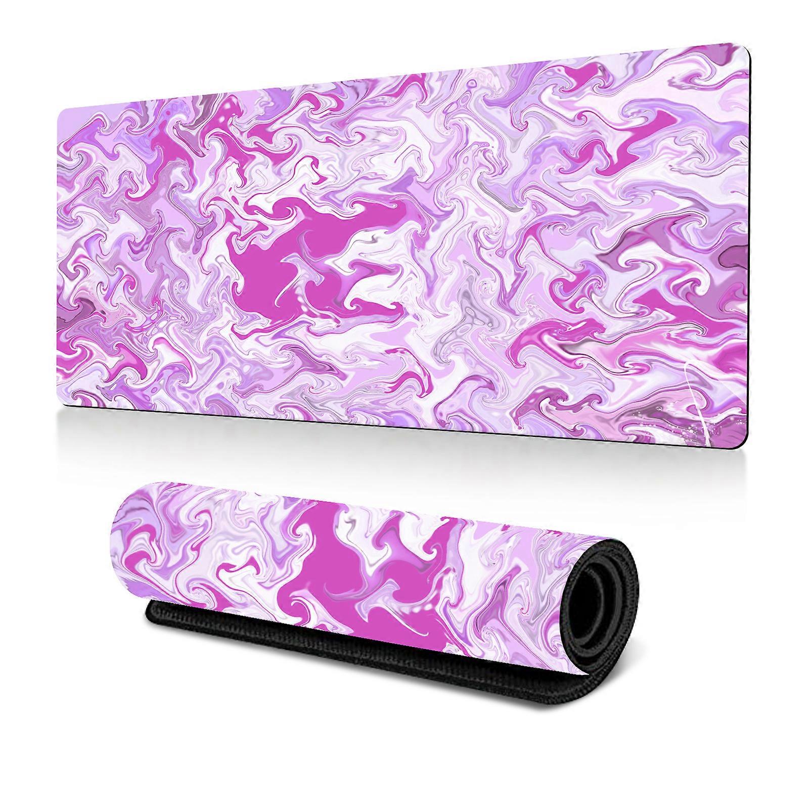 XXL Stor gamingmusemåtte (sort topografisk, stil 1)