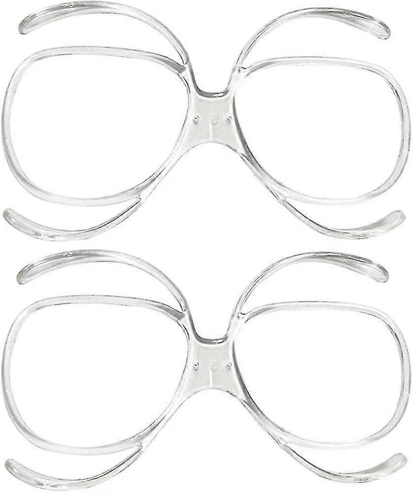 Receptbelagda skidglasögon Rx Insert Optisk adapter TR90 Flexibel Böjbar Universell Storlek Inre Ram Snowboard Motorcykel Goggle 2st xi