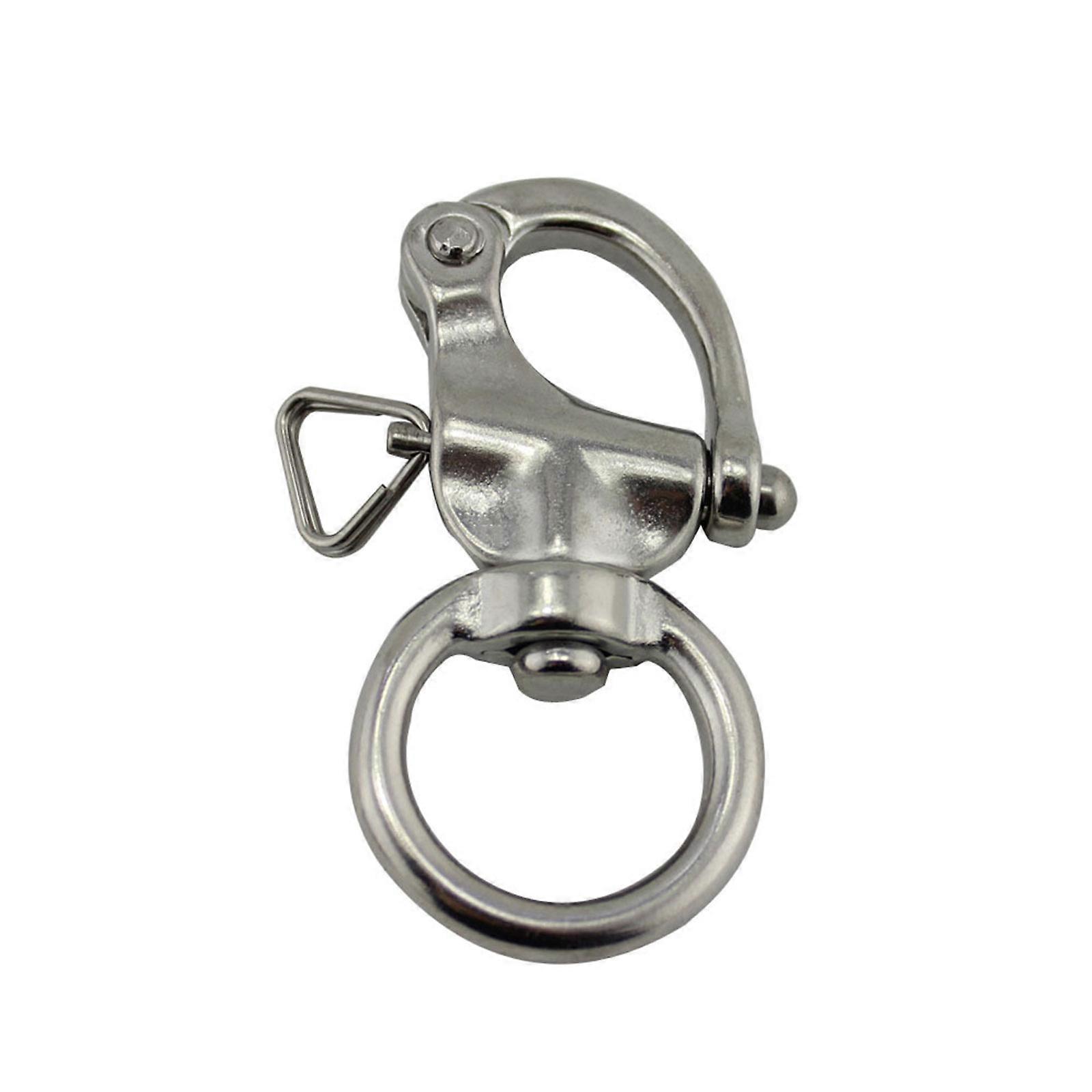 Stainless Steel Rigging Sailing Fixed Bail Snap Shackle Fixed Eye Snap Hook