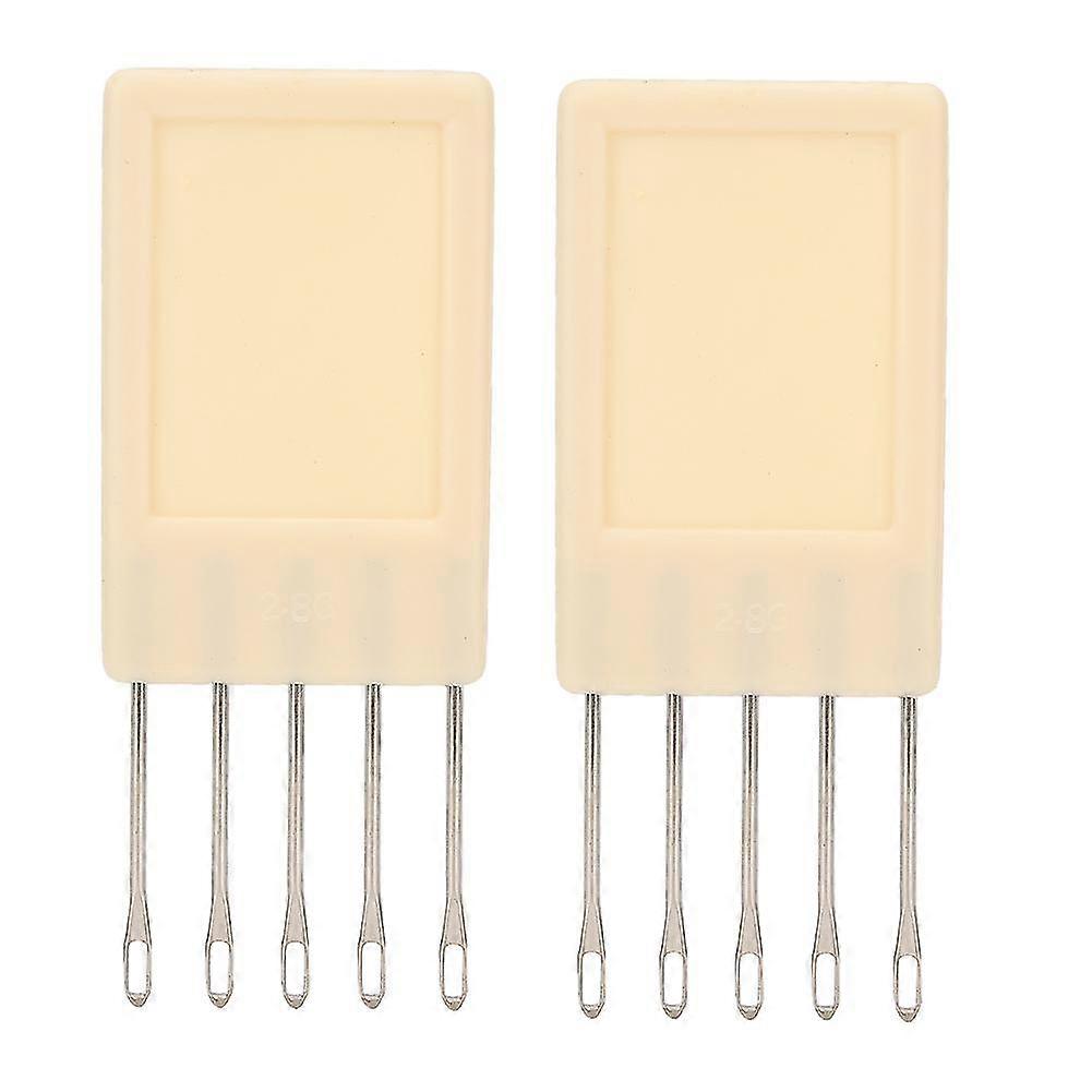 Knitting Machine Transfer Comb Set of 2 for Brother KH260 KH230 KH270 SK151 SK155 5 Needles
