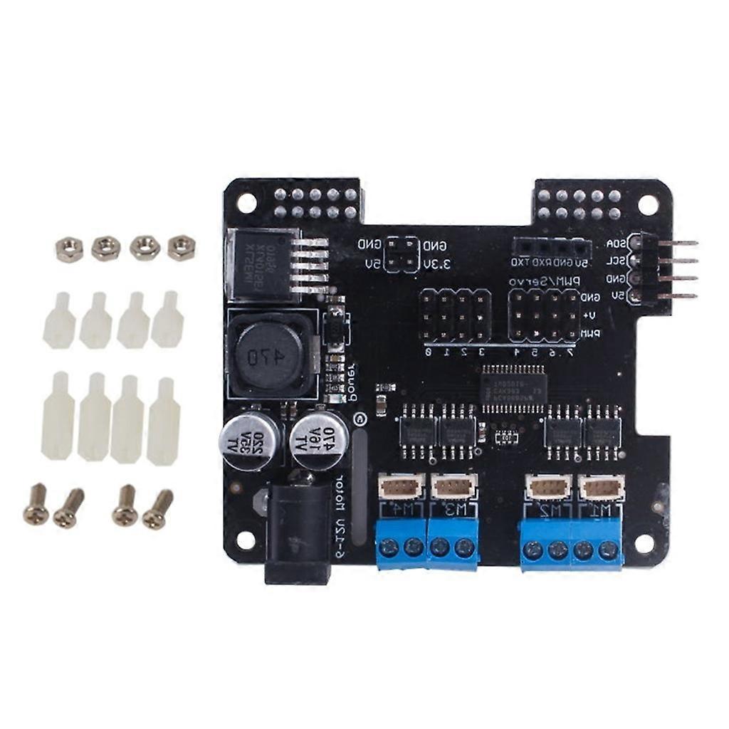 forRaspberry Pi 4B/3B+ Placa do motor com driver empilhado e em cascata