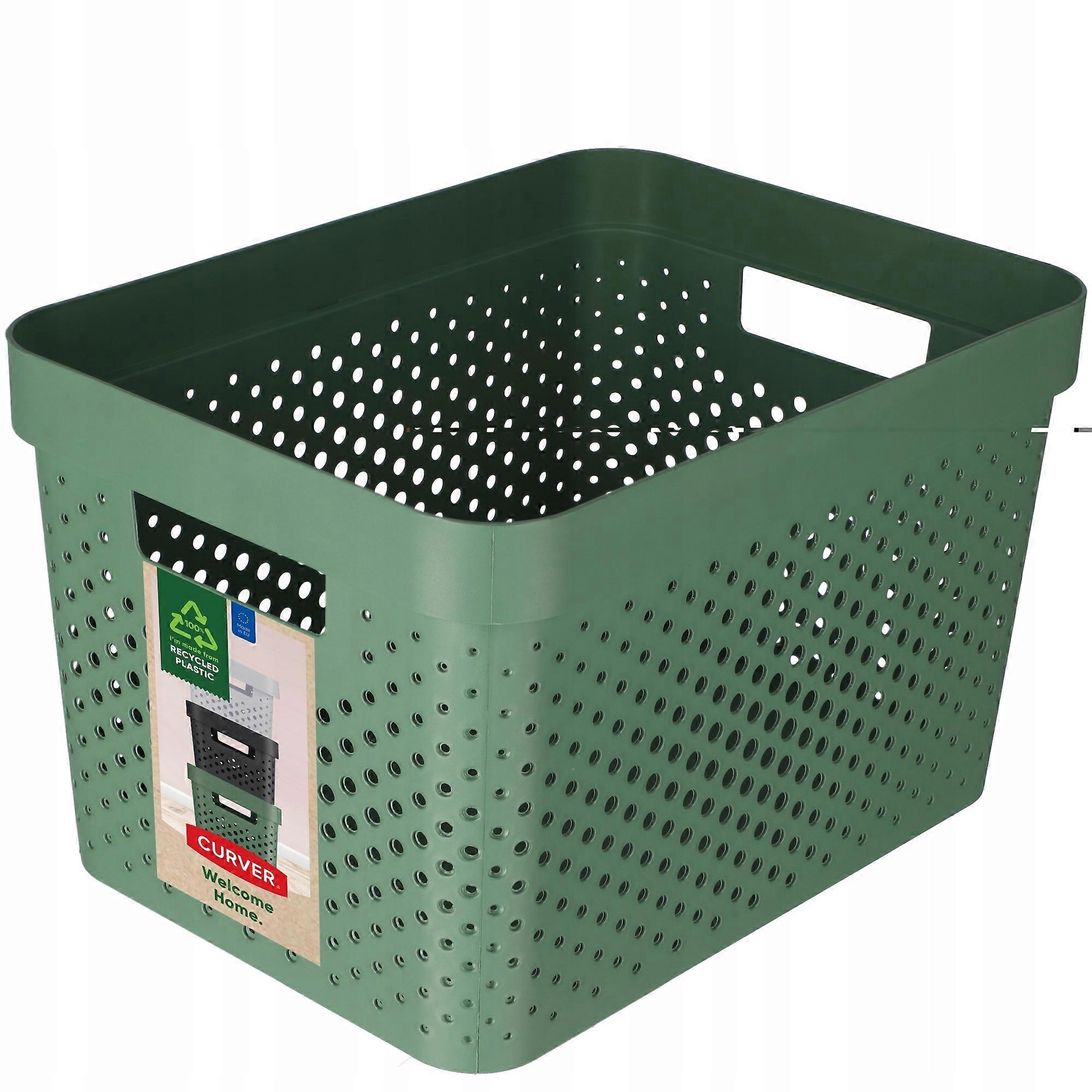 CURVER Caisse ajourée 17 L Vert