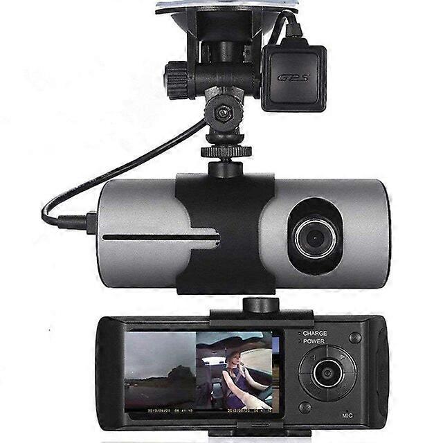 Car DVR Full HD 1080P Dash Cam Dual Lens Vehicle Camera Auto Video Recorder GPS Tracker Night Vision G-sensor Parking Monitor