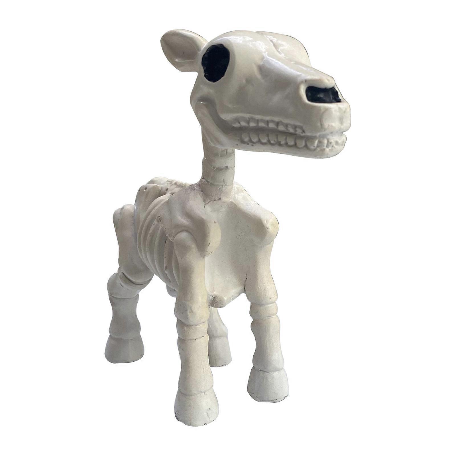 Crazy Bonez Unicorn Skeleton Figurine,100% New