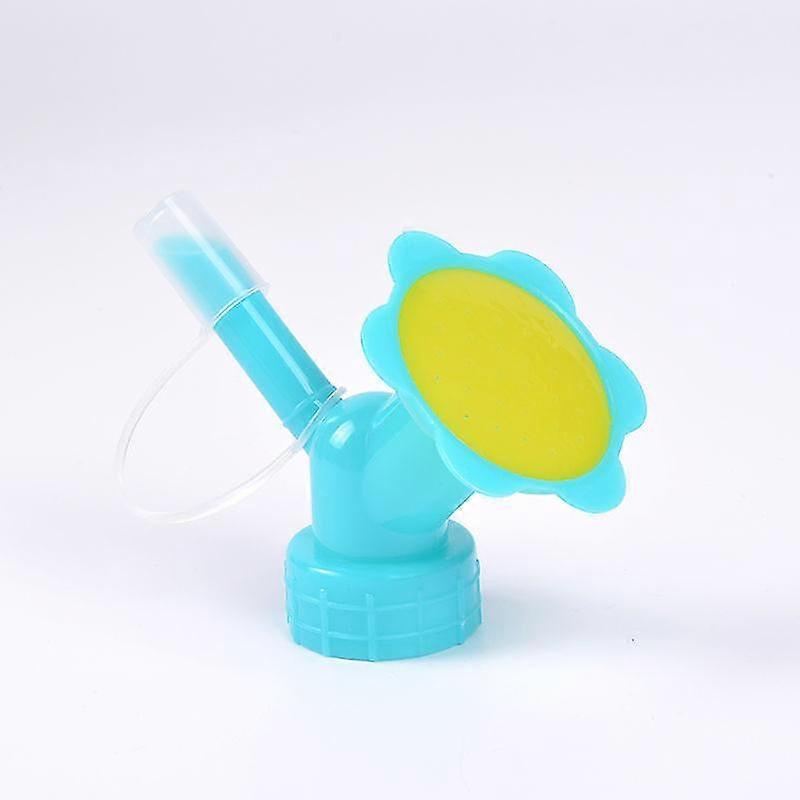 Bottle Cap Watering Can Watering Can 2 In 1 Plastic Sprinkler Water Bottle Shower Sprinkler Gardening Tools (blue)