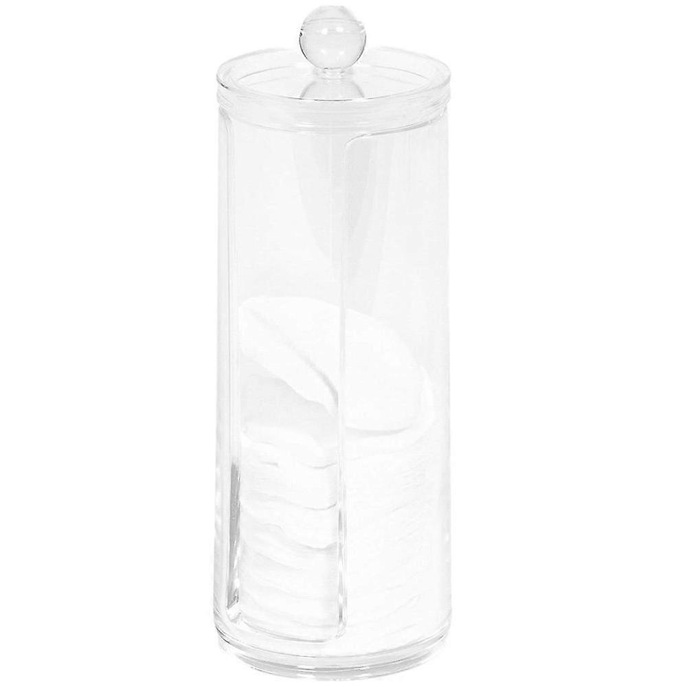 Multi floor Cotton dispenser, Transparent, 7.5 x H20 cm