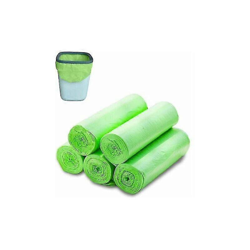 Organic Garbage Liners, 100 Pcs Tear Resistant Bin Liners, Food Garbage Liners for Kitchen