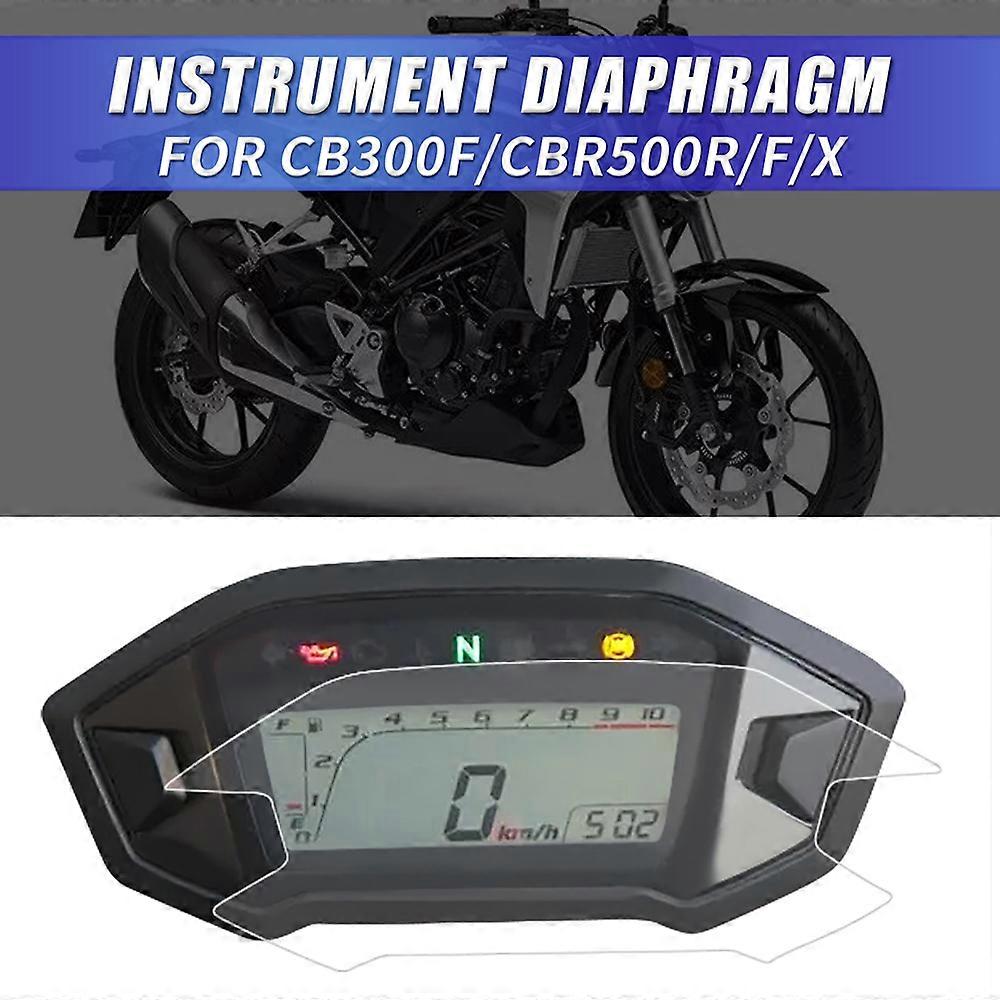 For HONDA CB300F/CB 300 CBR500R/CBR 500R 500F 500X R/F/X Motorcycle Dashboard Screen Protector Cluster Scratch Protection Film