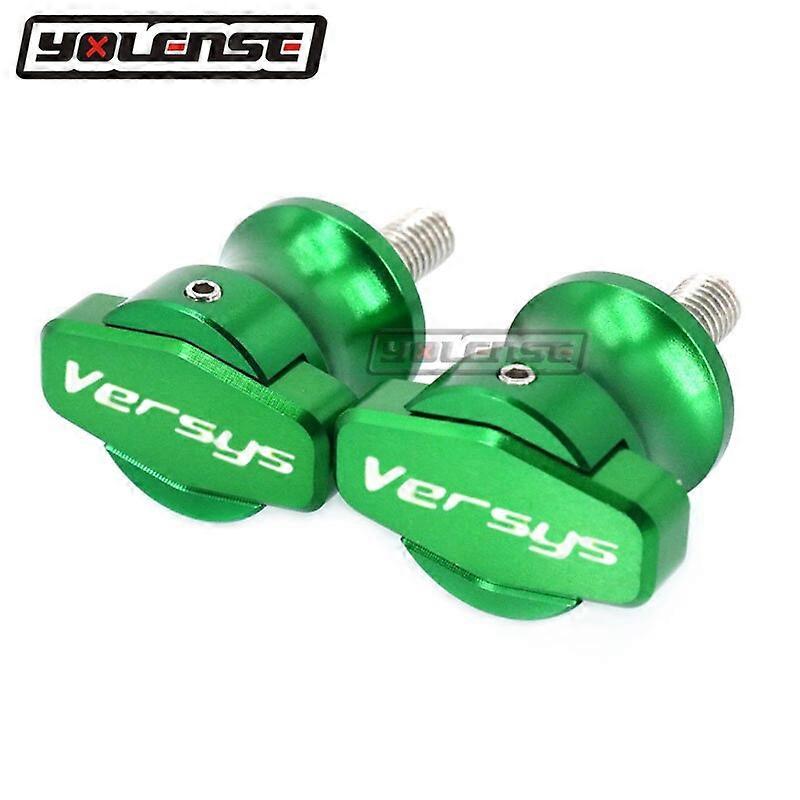For KAWASAKI 650 1000 650 1000 KLR650 Motorcycle CNC M10 Swingarm Sliders Spools Paddock Stand Bobbins Motorcycle Knee & Shin Guards