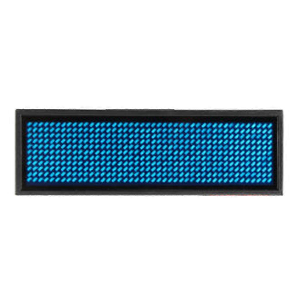 Programmable Scrolling Message Board LED Display Languages Mini Name Tag