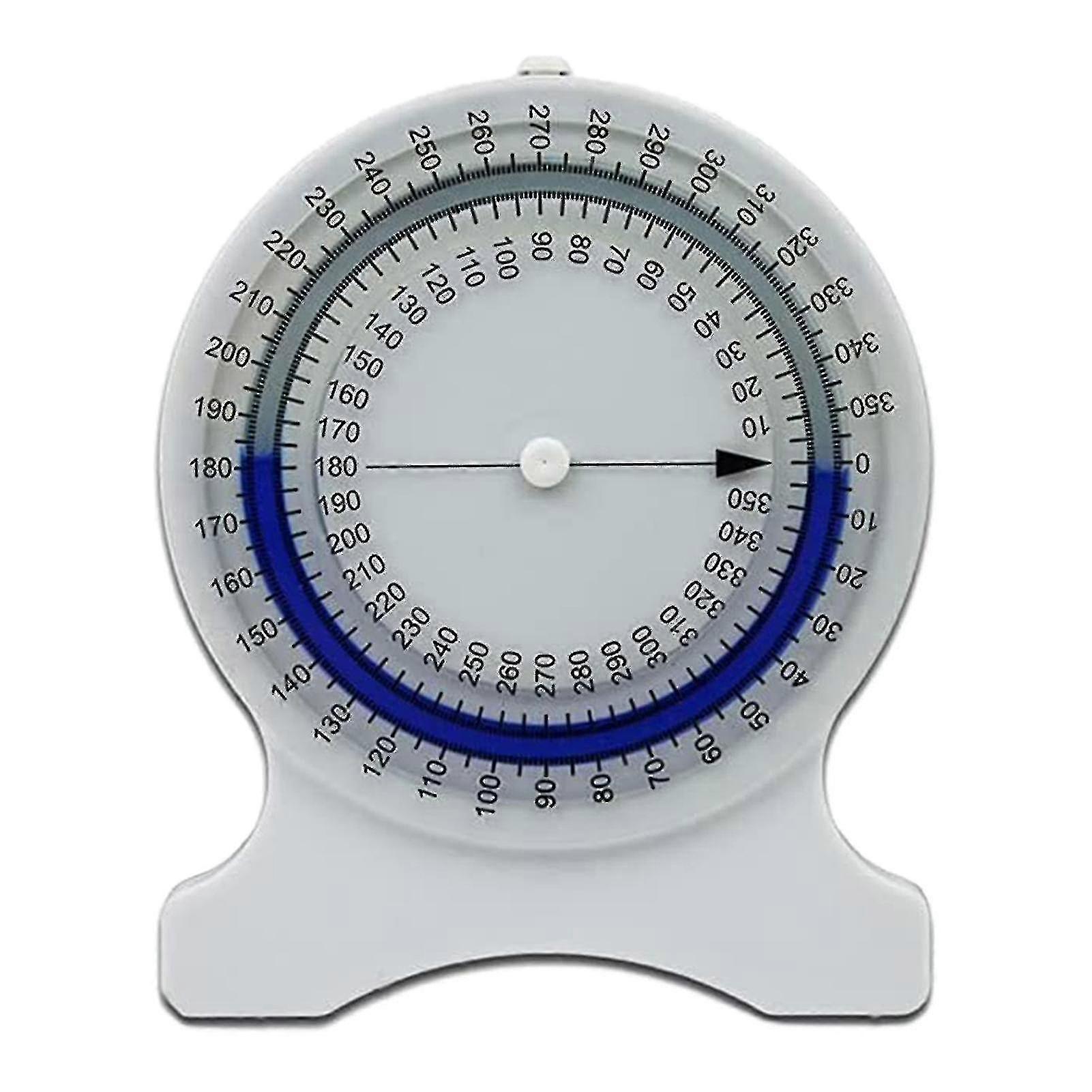 Bubble Inclinometer Leak Free Complete Range Of Motion Measuring Tool Portable Home Angle Instrument Level