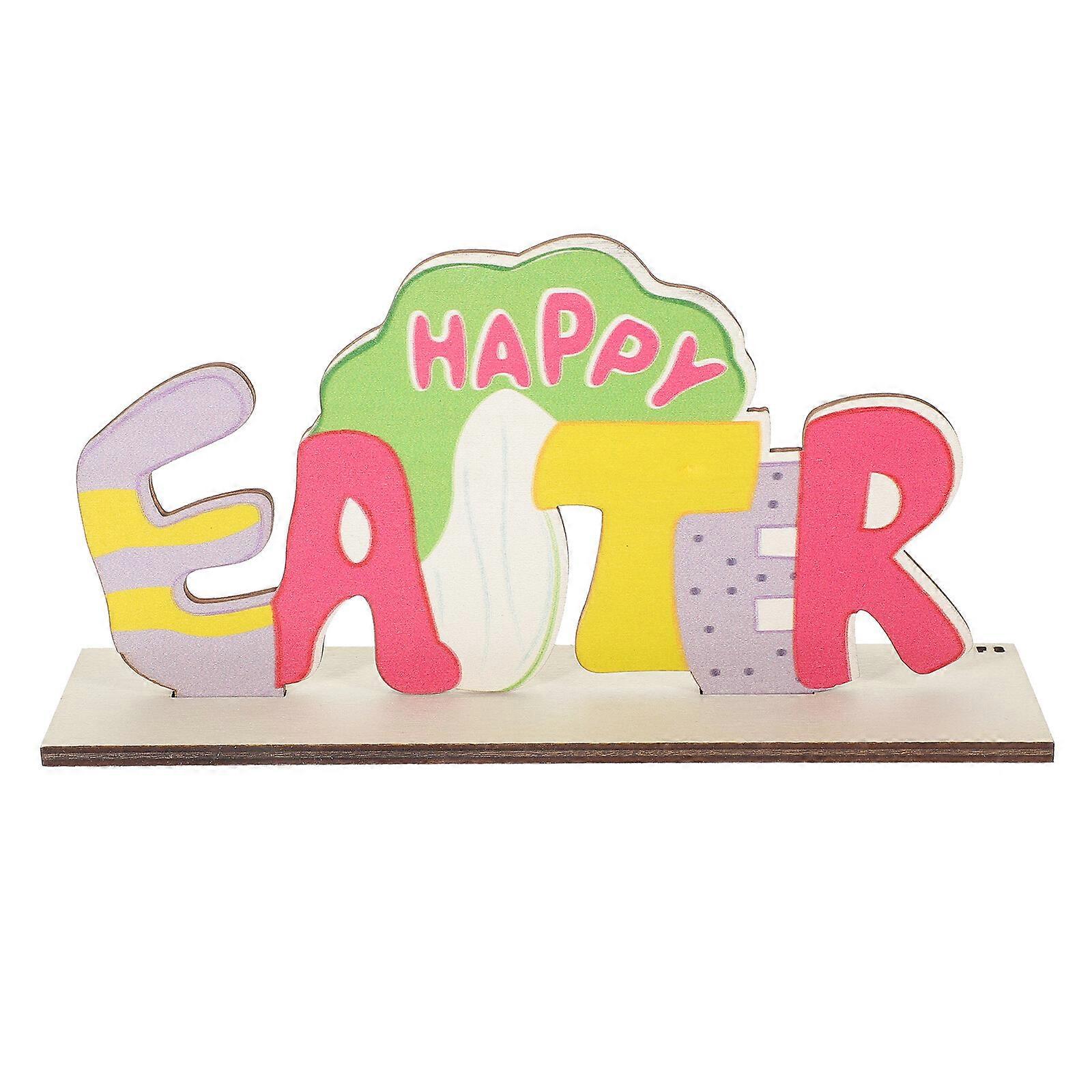 1 Set of Easter Centerpieces Easter Table Sign Easter Table Ornament Home Decor