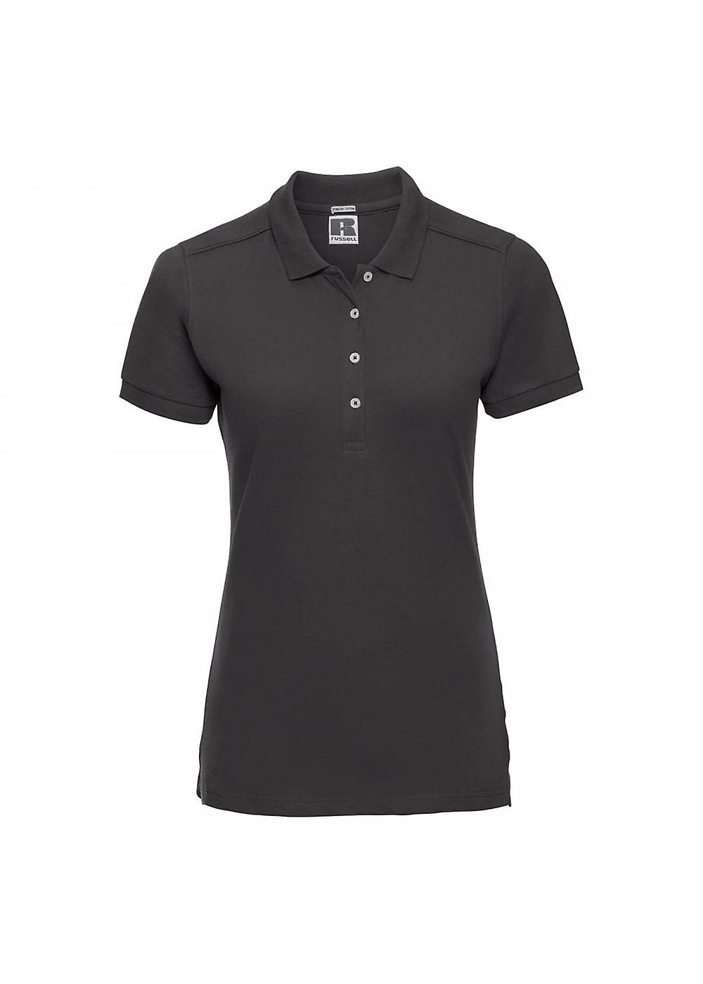 Women's Russell Ladies Fitted Stretch Polo R566F