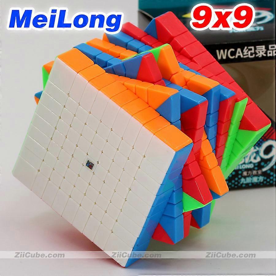 MoYu Magic Cube MF9 9x9 MeiLong 9x9x9 Puzzle Stickerless Cubo Mgico Profissional Logic Toys per giocatore di cubatura di alto livello 
